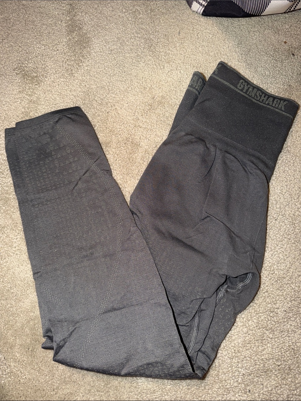 Gymshark Black High-Waist Seamless Leggings